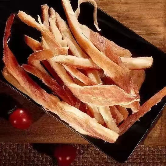 Grilled Squid Strips Snack 鱿鱼耳条/200G