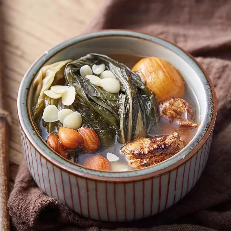 Bak Choy Soya Bean Lung Nourishing Soup/菜干汤