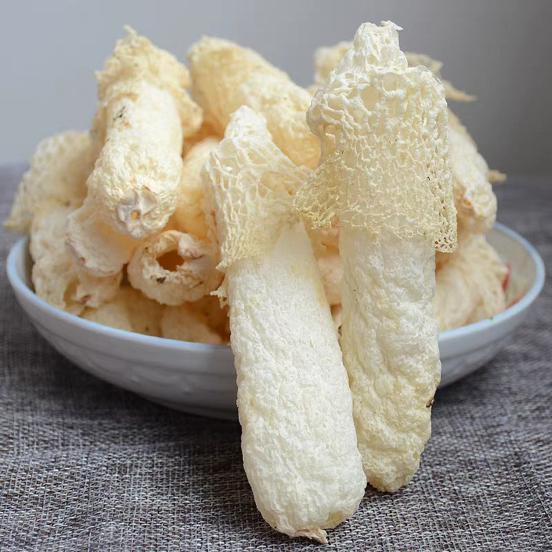 Premium Wild Bamboo Fungus AAAA 特级野生竹荪 50G