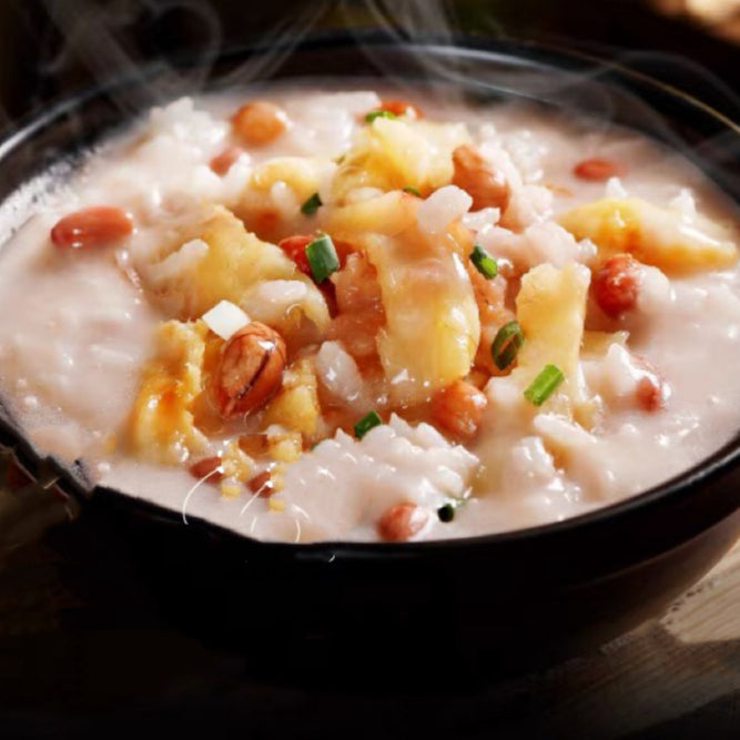 Cantonese Bonito Peanut Porridge 广式柴鱼花生粥/4pax