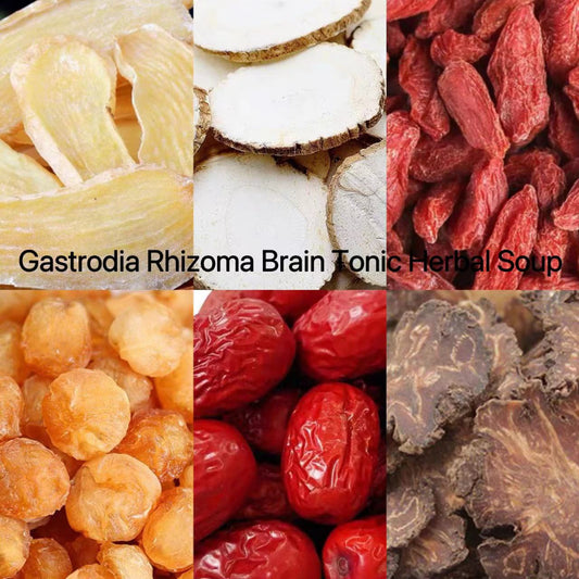 Gastrodia Rhizoma Brain Tonic Herbal Soup 天麻醒脑汤/4pax