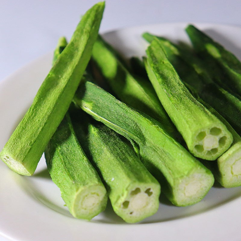 Korean Freeze Dried Lady Finger Snack冻干秋葵零食(100g)