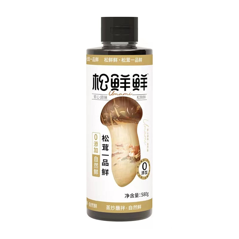 Matsutake/Pine Mushroom Fresh Light Soy Sauce(No Preservative)/ Natural/Health/580ml